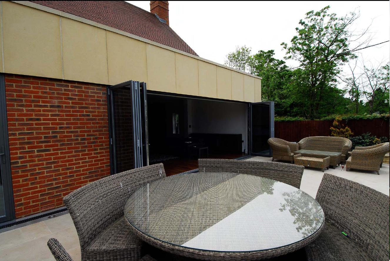 Bentleys bi-folding doors